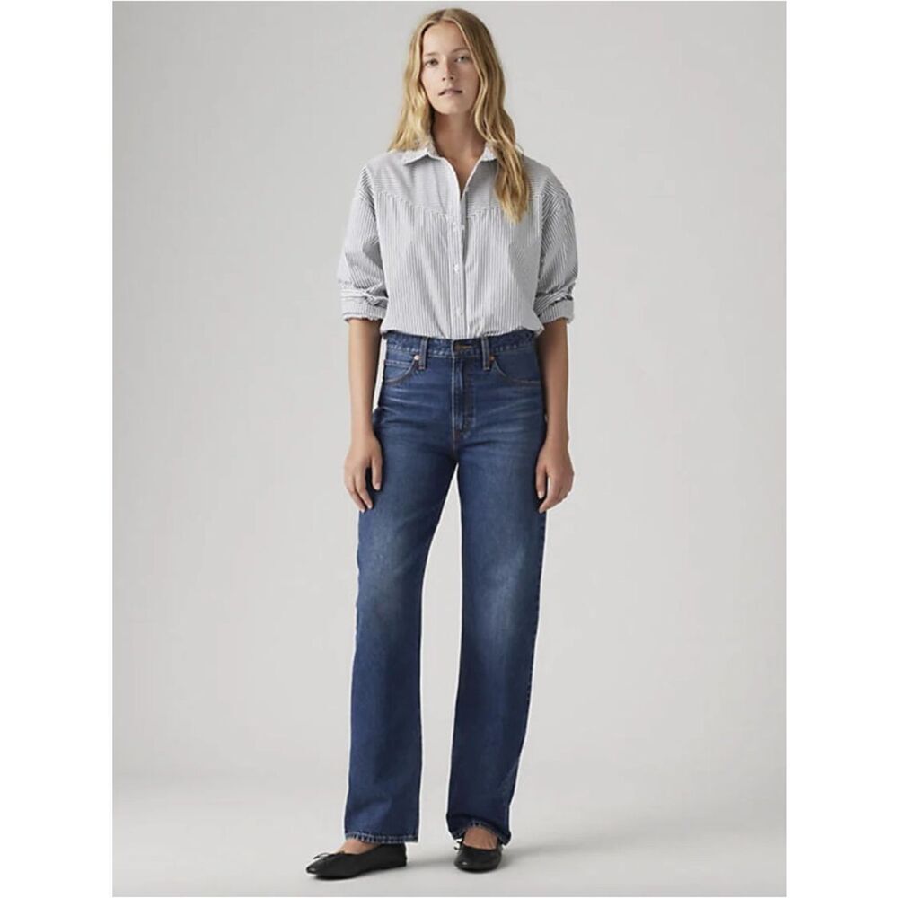 Levi’s Premium Dad Jean Dark Wash Relaxed Fit size 30 x 30